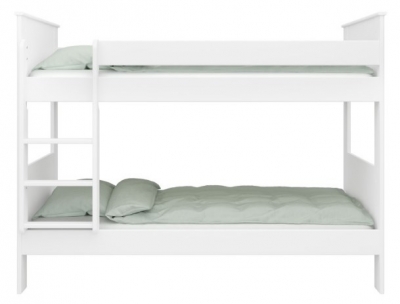 Product photograph of Alba White Bunk Bed from Choice Furniture Superstore