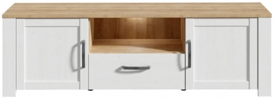 Product photograph of Bohol 2 Door 1 Drawer Tv Unit from Choice Furniture Superstore