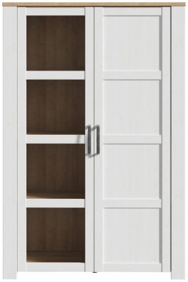 Product photograph of Bohol 2 Door Display Cabinet from Choice Furniture Superstore