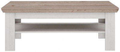 Illopa Oak Nelson And Snowy Oak Coffee Table