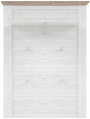 Product photograph of Illopa White Wall Panel from Choice Furniture Superstore