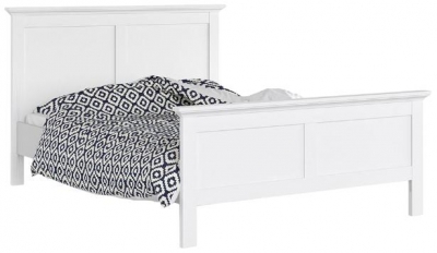 Product photograph of Paris White Single Bed from Choice Furniture Superstore