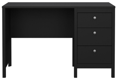 Product photograph of Madrid 3 Drawer Desk from Choice Furniture Superstore