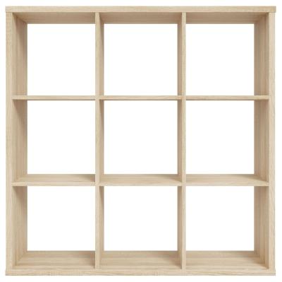 Mauro Sonoma Oak Effect 9 Open Shelving Unit