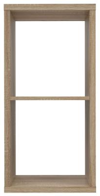 Mauro Sonoma Oak Effect 2 Open Shelving Unit