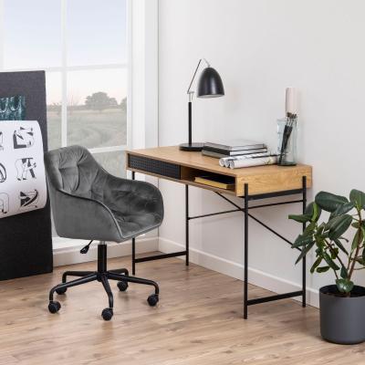 Angus Oak Effect 1 Door Desk