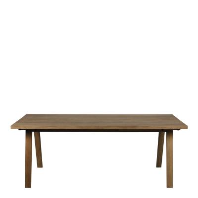 Aline Smoked Oak 8 Seater Dining Table