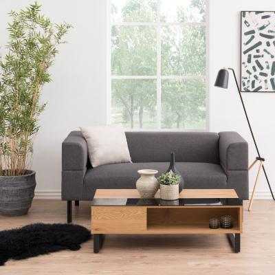 Azalea Black And Oak Lift Up Coffee Table