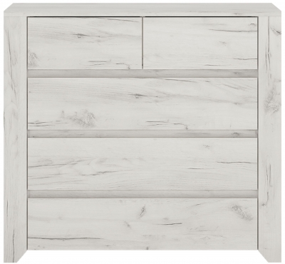 Product photograph of Angel White 2 3 Drawer Chest from Choice Furniture Superstore