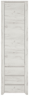 Product photograph of Angel White Tall Cupboard from Choice Furniture Superstore