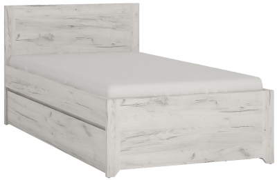 Product photograph of Angel White 3ft Single Underbed Drawer Bed from Choice Furniture Superstore