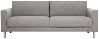 Product photograph of Cleveland Light Grey 3 Seater Sofa from Choice Furniture Superstore