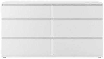 Product photograph of Nova Wide Chest Of 6 Drawer from Choice Furniture Superstore