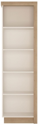 Product photograph of Lyon Bookcase - Left Hand Facing from Choice Furniture Superstore