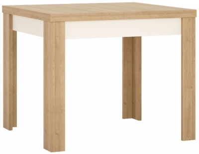 Product photograph of Lyon 90cm-180cm 2 Seater Extending Dining Table from Choice Furniture Superstore