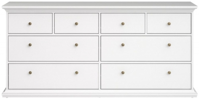 Product photograph of Paris 8 Drawer Chest from Choice Furniture Superstore