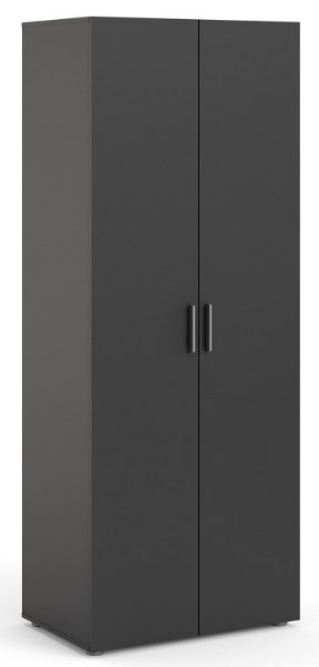 Pepe Black 2 Door Wardrobe