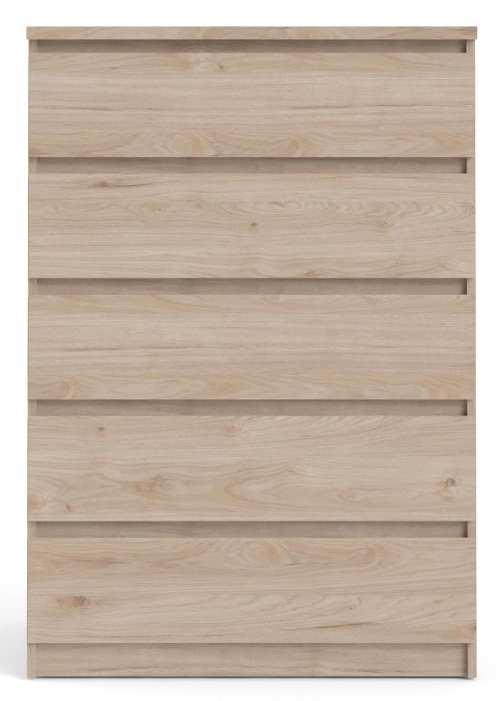 Naia Oak Effect 5 Drawer Chest