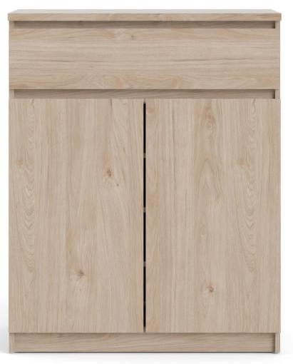 Naia Oak Effect 2 Door Cabinet