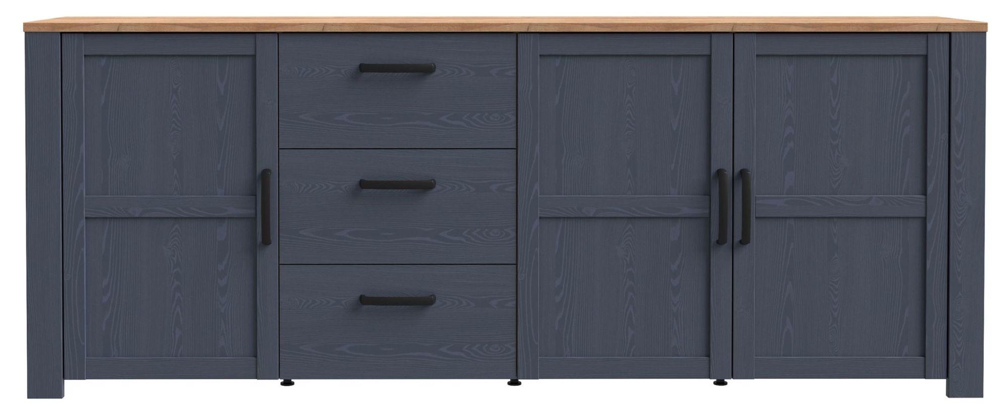 Bohol Blue 3 Door Extra Large Sideboard