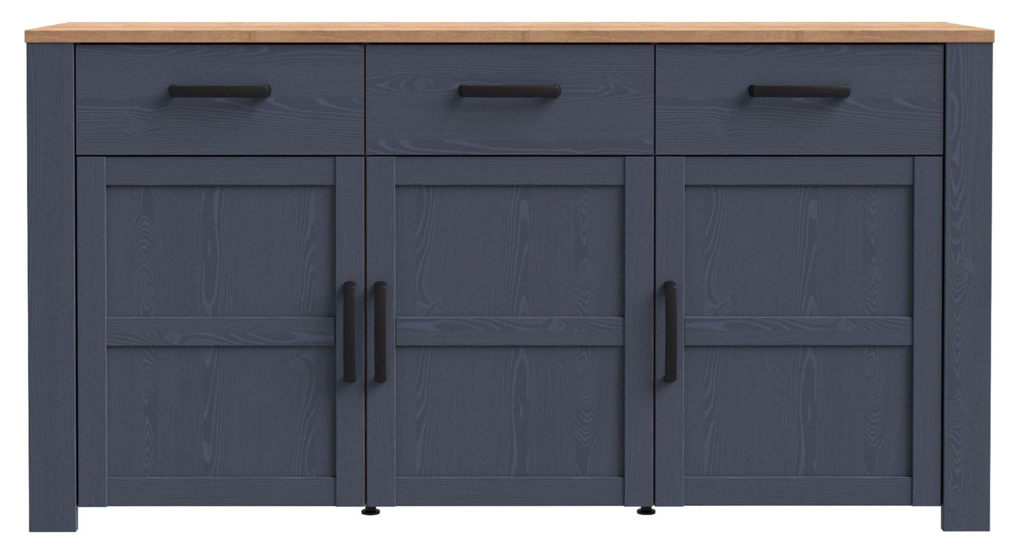 Bohol Blue 3 Door Medium Sideboard