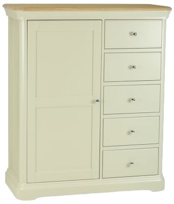 Product photograph of Tch Cromwell Gentelmans Chest - Oak And Painted from Choice Furniture Superstore