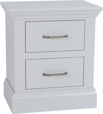 Product photograph of Tch Coelo Painted 2 Drawer Large Bedside Cabinet from Choice Furniture Superstore