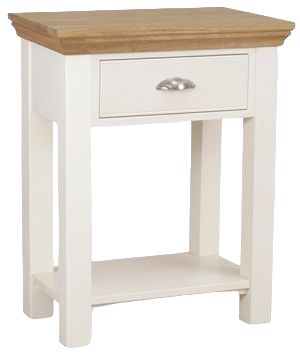 Product photograph of Tch Coelo Console Table - Oak And Painted from Choice Furniture Superstore