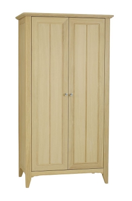 Product photograph of Tch New England Oak 2 Door Wardrobe from Choice Furniture Superstore