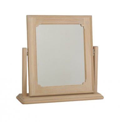 Product photograph of Tch New England Oak Dressing Table Mirror from Choice Furniture Superstore