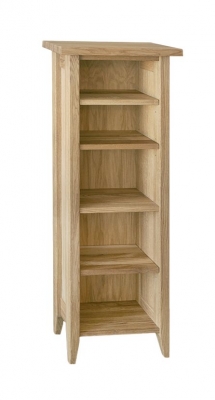 Product photograph of Tch Windsor Oak Cd-dvd Tower from Choice Furniture Superstore