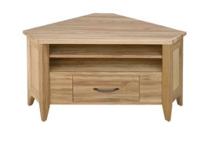 Product photograph of Tch Windsor Oak Corner Tv Unit from Choice Furniture Superstore