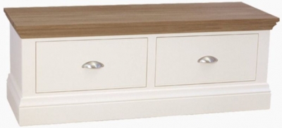 Product photograph of Tch Coelo Large Blanket Box - Oak And Painted from Choice Furniture Superstore
