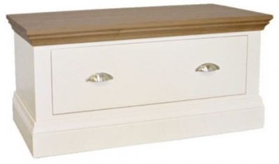Product photograph of Tch Coelo Blanket Box - Oak And Painted from Choice Furniture Superstore
