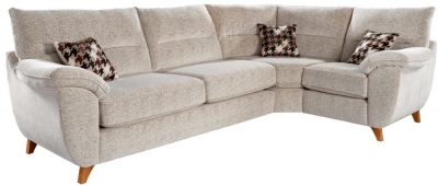 Product photograph of Lebus Billie Fabric Corner Sofa Suite from Choice Furniture Superstore