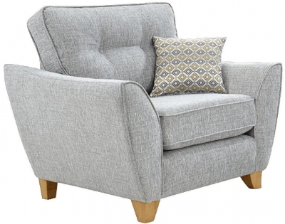 Product photograph of Lebus Ashley Fabric Armchair from Choice Furniture Superstore