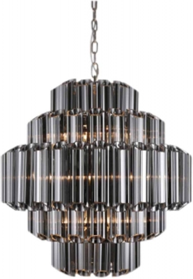 Product photograph of Yara Silver Hanging Lamp from Choice Furniture Superstore
