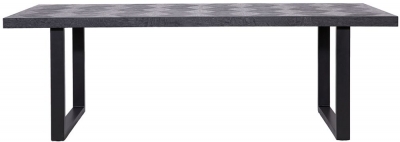 Product photograph of Blax Black Oak 230cm Dining Table from Choice Furniture Superstore