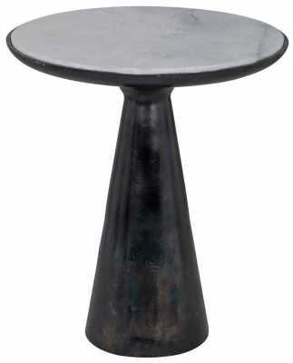 Product photograph of Ethan 46cm Round Side Table from Choice Furniture Superstore