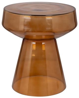 Bowen Glass Round Side Table