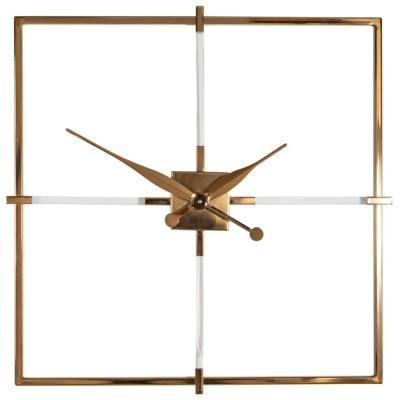 Layla Gold Square Clock Dia 61cm