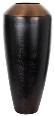 Product photograph of Dailen Black Big Vase from Choice Furniture Superstore