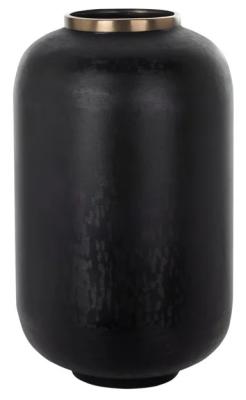 Product photograph of Densley Black Big Vase from Choice Furniture Superstore