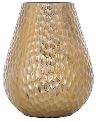 Product photograph of Hailey Gold Small Vase from Choice Furniture Superstore