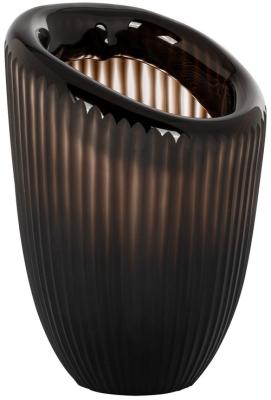 Product photograph of Bodi Brown Small Vase from Choice Furniture Superstore