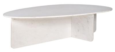 Brandon White Marble Coffee Table