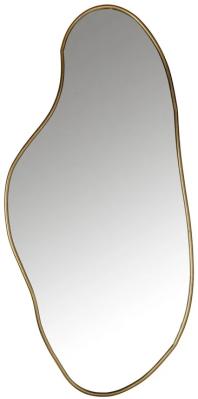 Product photograph of Alton Brushed Gold Wall Mirror - 85cm X 183cm from Choice Furniture Superstore