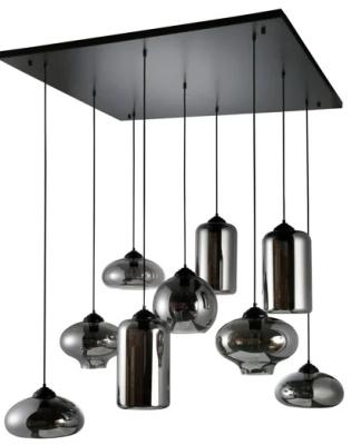 Product photograph of Axelle Black Hanging Lamp from Choice Furniture Superstore