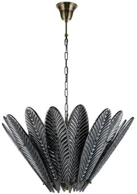 Product photograph of Feme Smoke Metal Chandelier from Choice Furniture Superstore