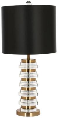 Leonore Black And Gold Table Lamp